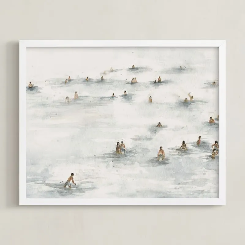 on The Beach Limited Edition Fine Art Print