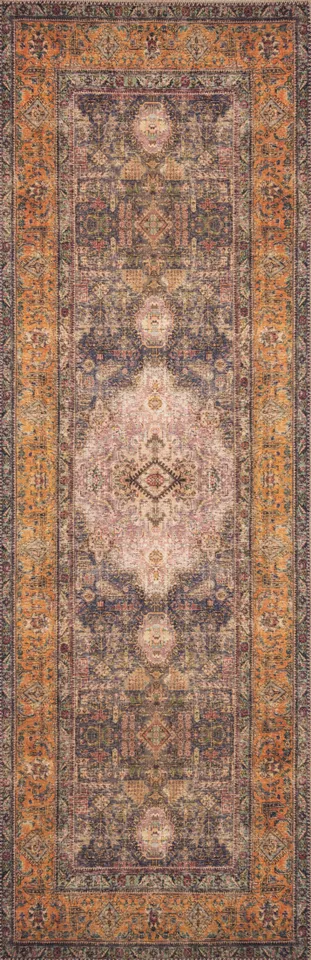 Loloi Loren Plum / Multi 2'-6" x 7'-6"