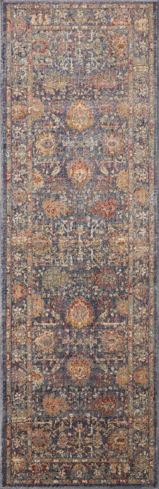 Loloi Giada Grey / Multi 2'-7" x 12'-0"