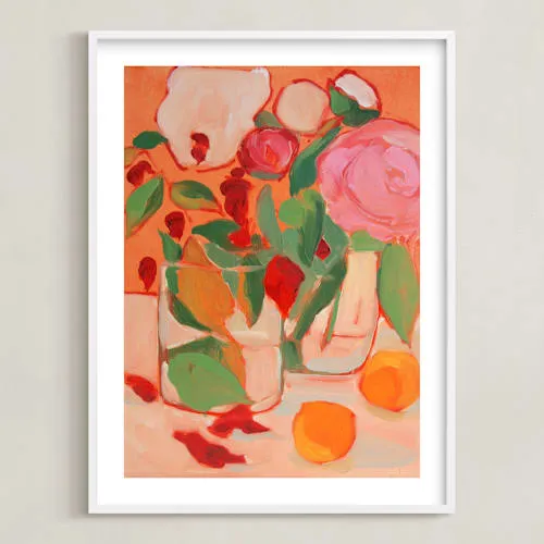 Orange Flirt Limited Edition Fine Art Print