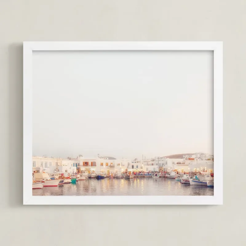 Evening In Greece Limited Edition Fine Art Print