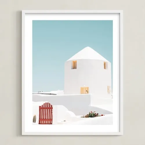 Cycladic House II Open Edition Fine Art Print