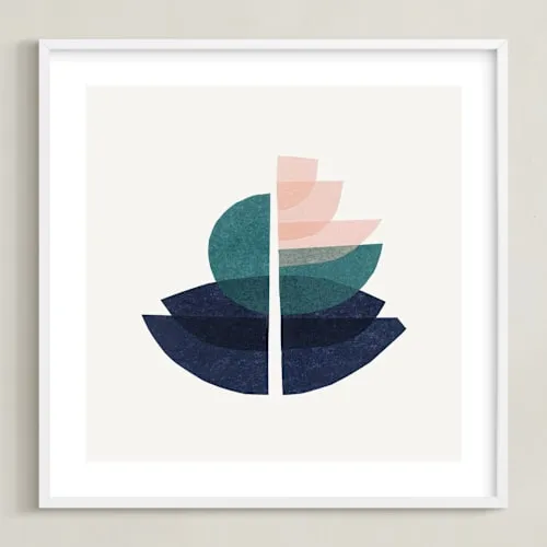 Botanical Blocks Open Edition Fine Art Print