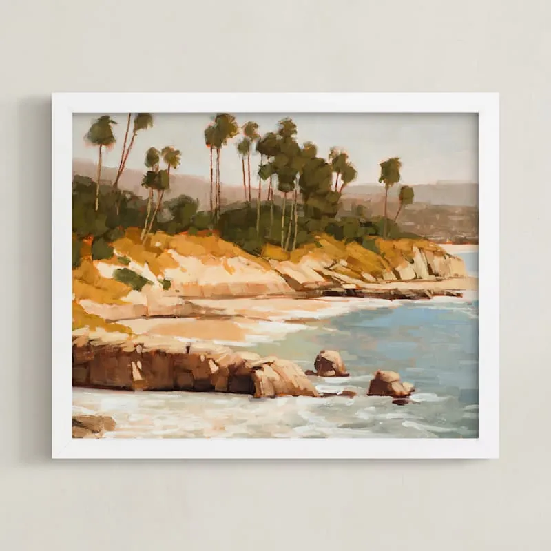 Sunlit Shores Limited Edition Fine Art Print