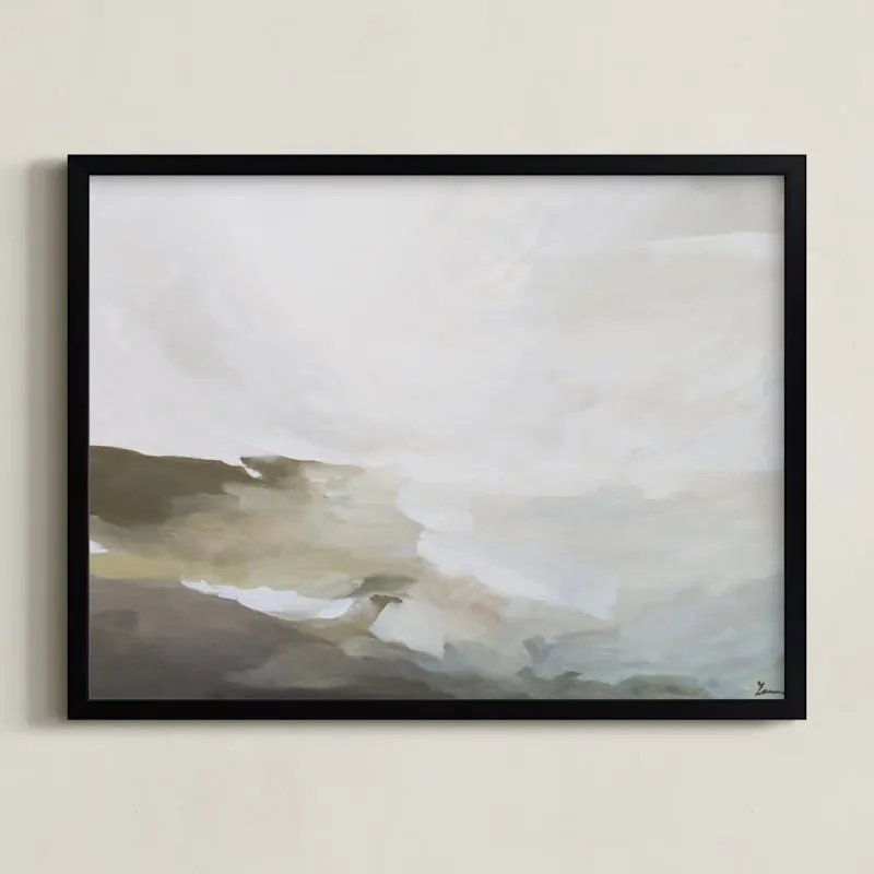 Plains Abstract Acrylic Limited Edition Fine Art Print
