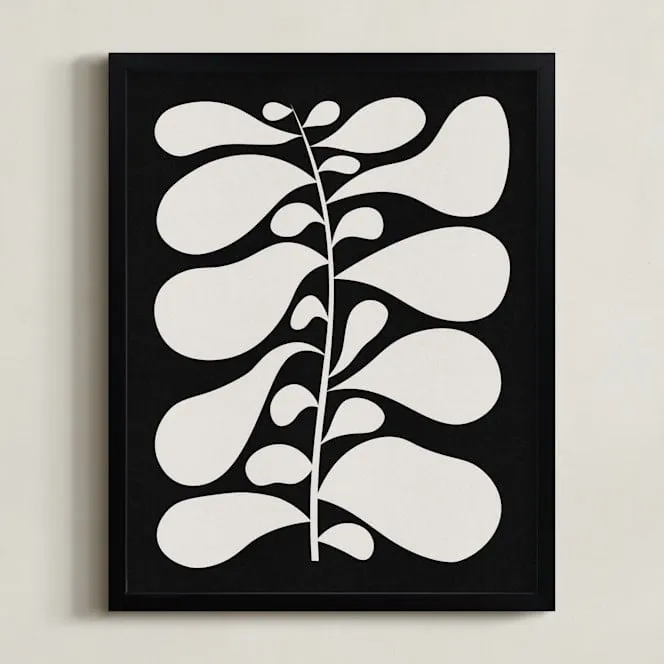 Black Plant II Limited Edition Fine Art Print