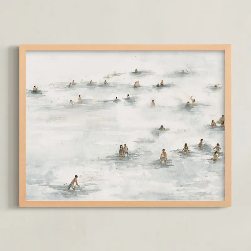 on The Beach Limited Edition Fine Art Print