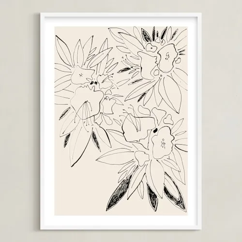 Azalea En Noir Limited Edition Fine Art Print