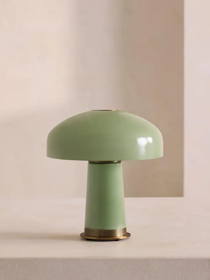 Janie Portable Lamp, Green