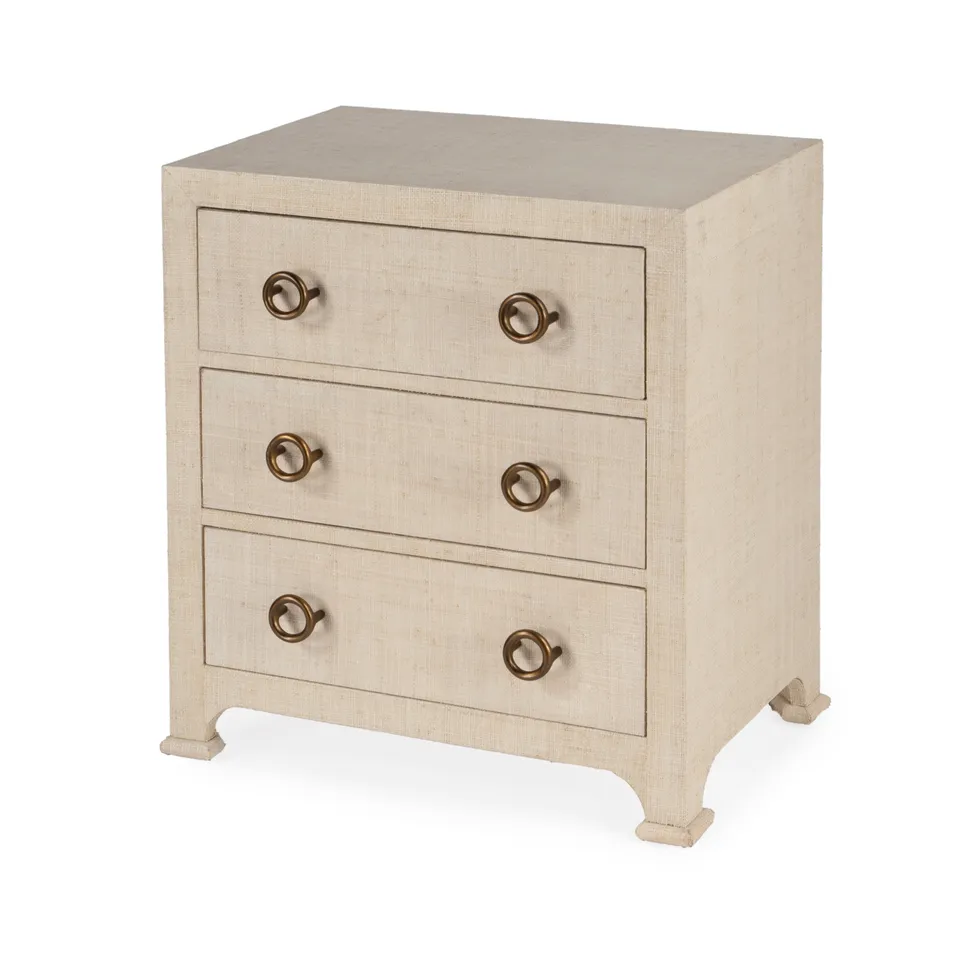 Chatham Natural Raffia Nightstand