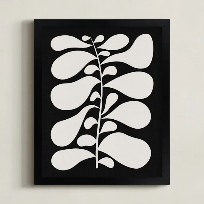 Black Plant II Limited Edition Fine Art Print