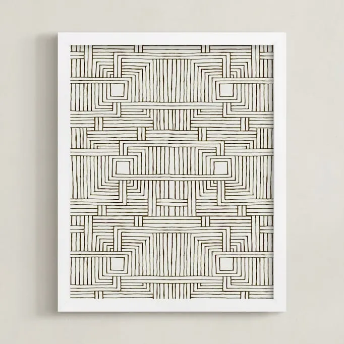 Weaving Doodle Limited Edition Fine Art Print