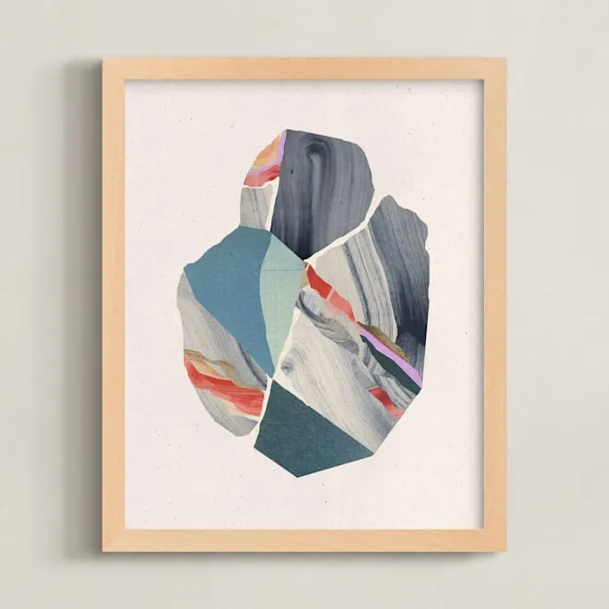 abstract Geological Form I Limited Edition Fine Art Print