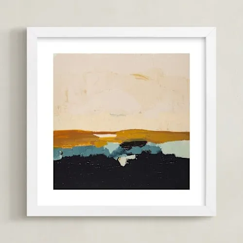 Yellow Seascape Open Edition Fine Art Print