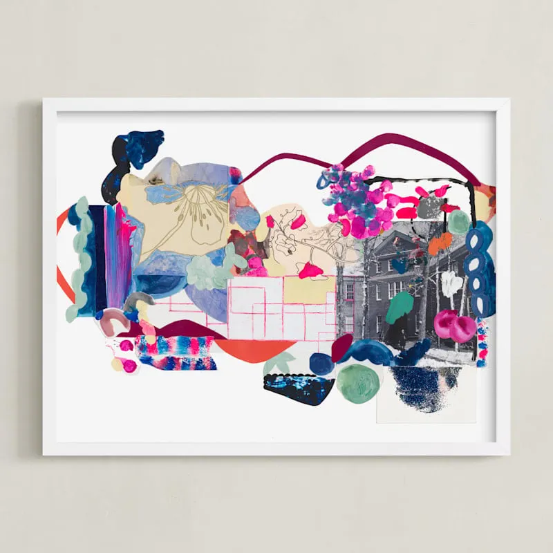 Pink And Blues Landscape Limited Edition Fine Art Print