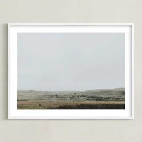Landscape Under Fog Limited Edition Fine Art Print