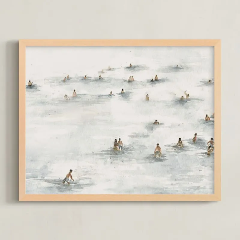 on The Beach Limited Edition Fine Art Print