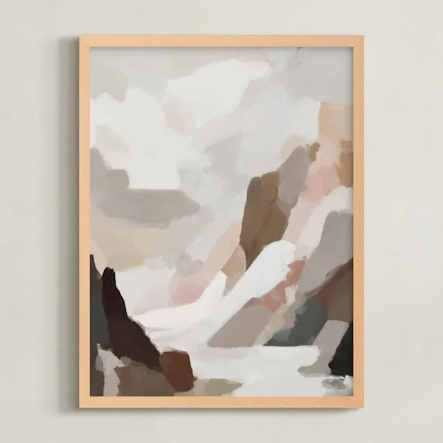Earthy Cascade II Limited Edition Fine Art Print