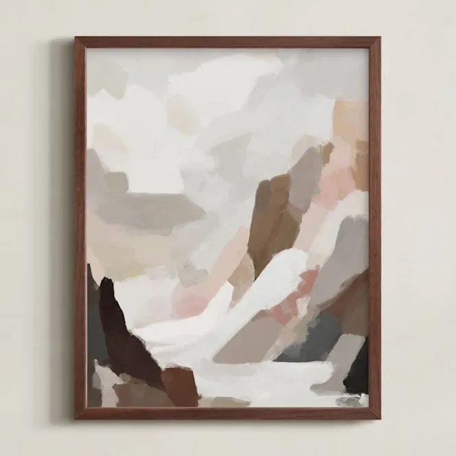 Earthy Cascade II Limited Edition Fine Art Print