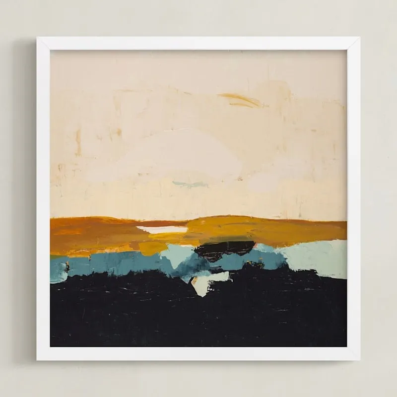 Yellow Seascape Open Edition Fine Art Print