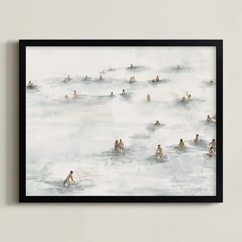 on The Beach Limited Edition Fine Art Print