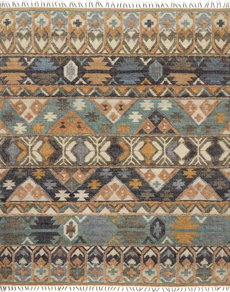 Loloi Owen Ocean / Camel 2'-6" x 8'-0"