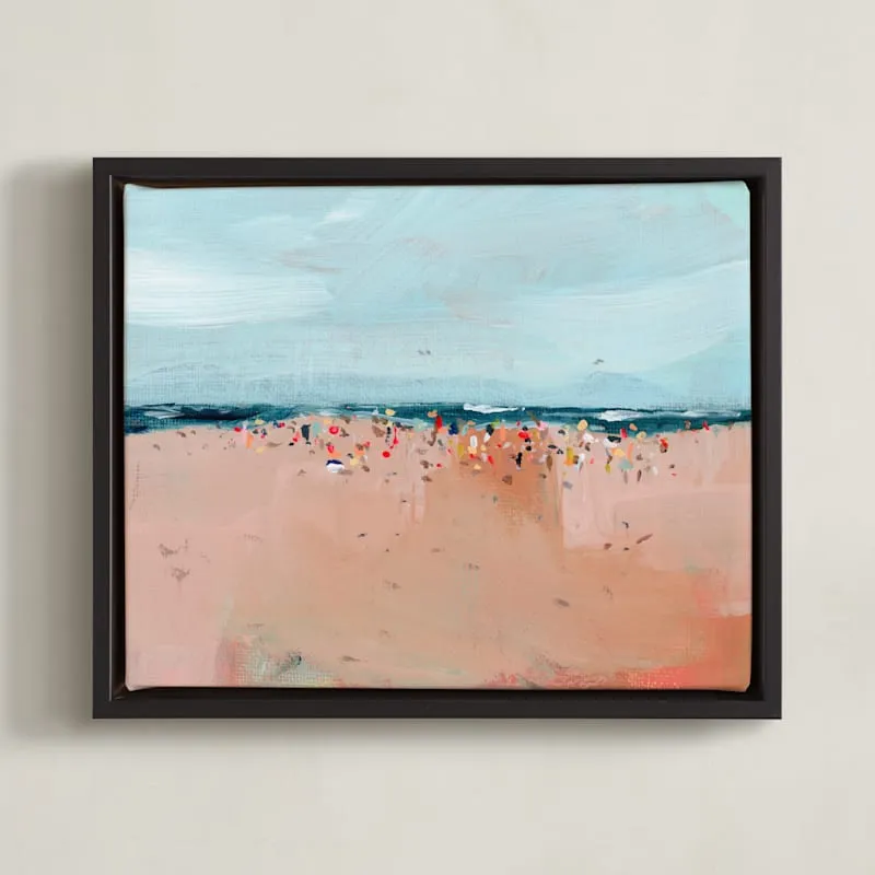 Busy Beach Limited Edition Fine Art Print
