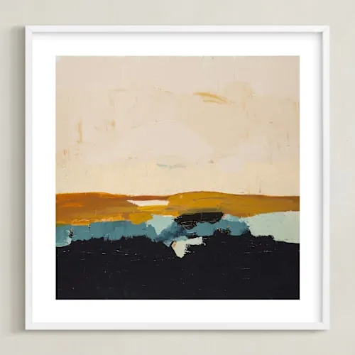 Yellow Seascape Open Edition Fine Art Print