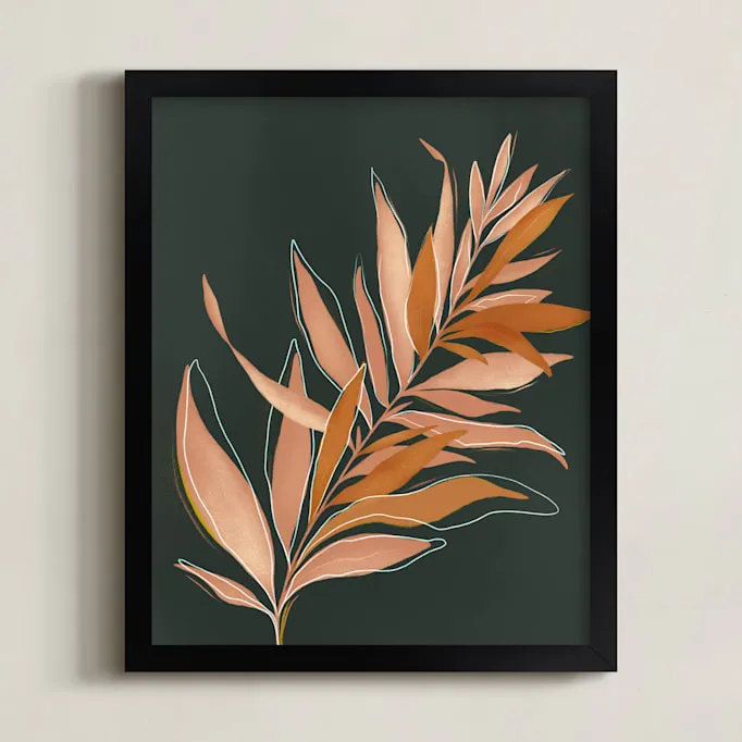 Falling Fern Limited Edition Fine Art Print