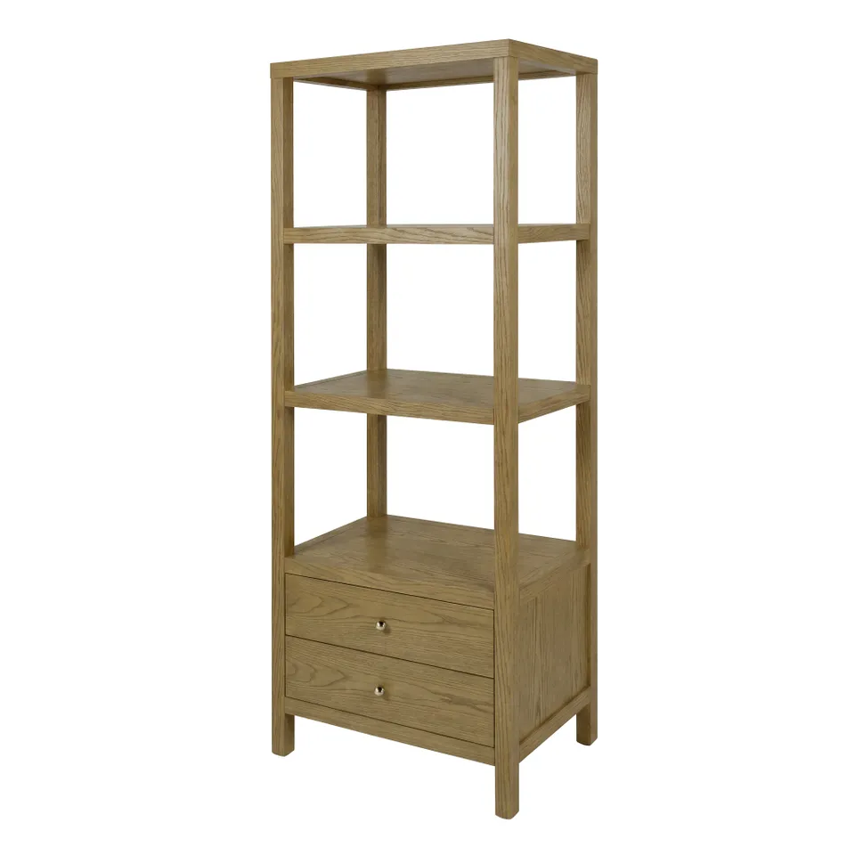 Nora Light Oak Bookshelf
