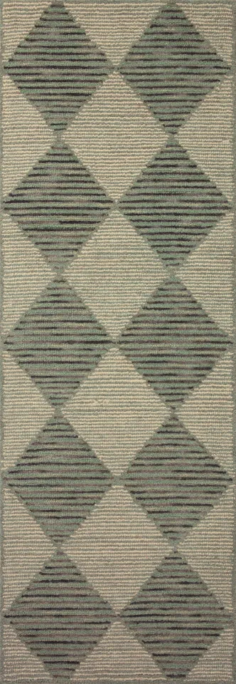 Chris Loves Julia x Loloi Francis Spa / Granite 2'-6" x 7'-6"