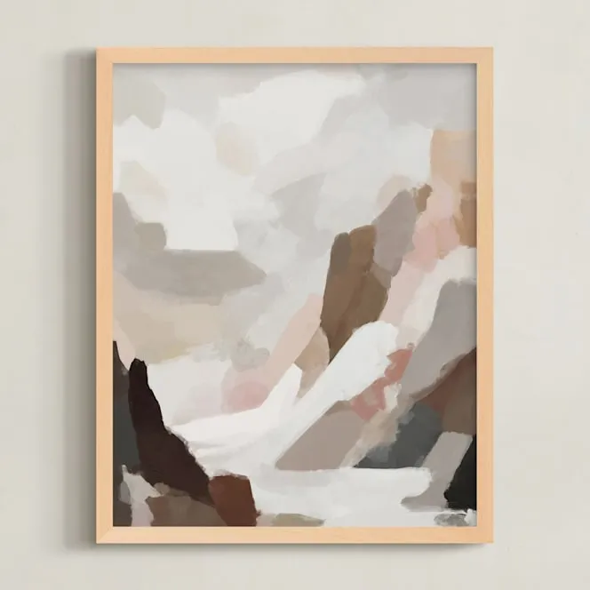 Earthy Cascade II Limited Edition Fine Art Print