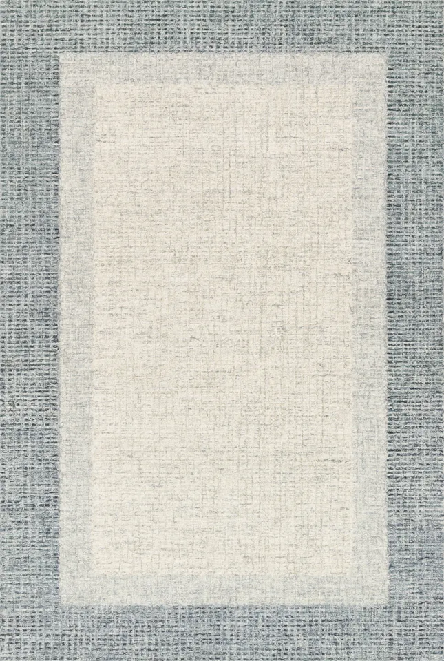 Loloi Rosina Grey / Blue 3'-6" x 5'-6"