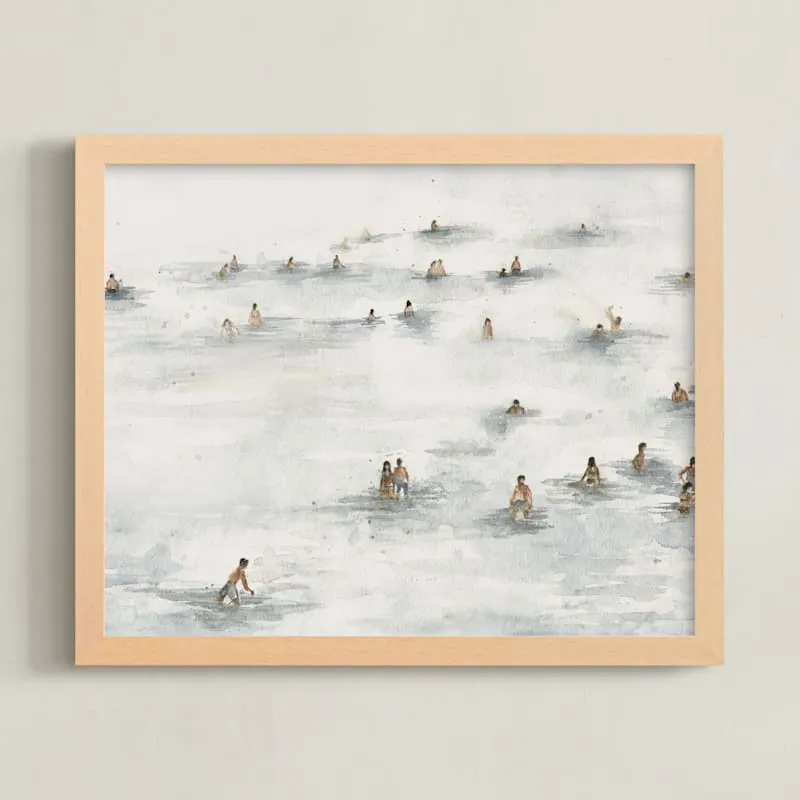 on The Beach Limited Edition Fine Art Print