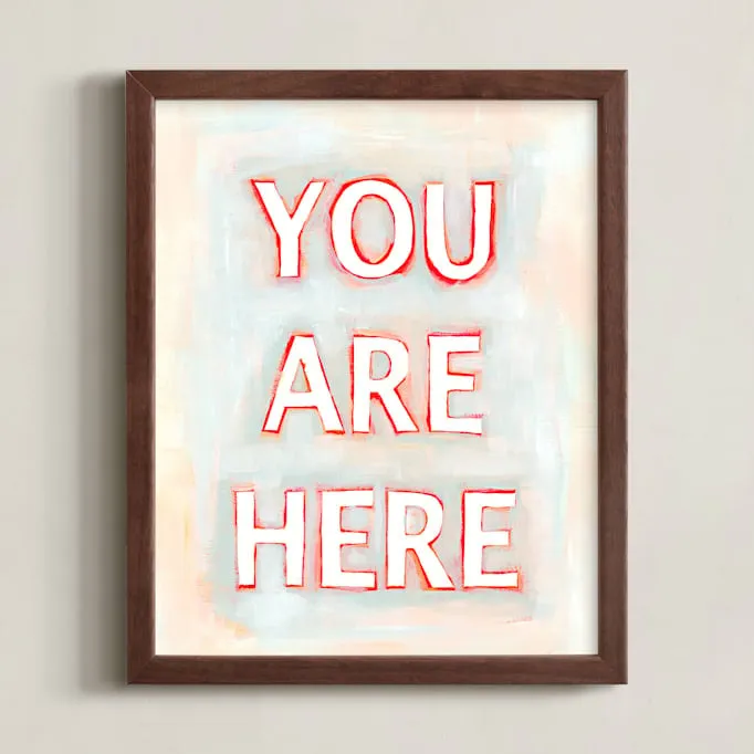 You Are Here Limited Edition Fine Art Print
