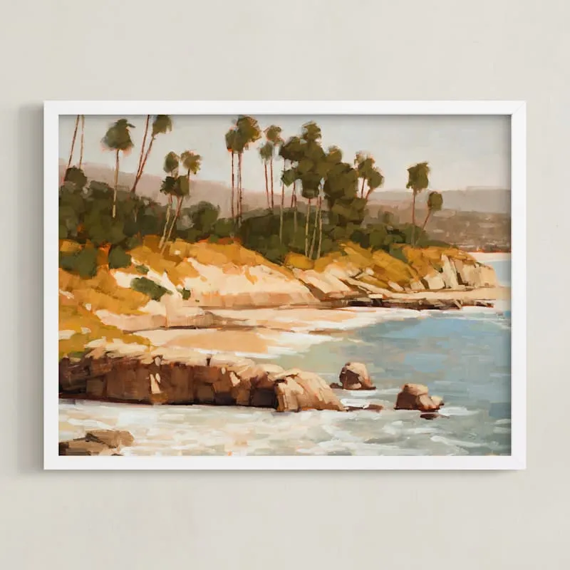 Sunlit Shores Limited Edition Fine Art Print