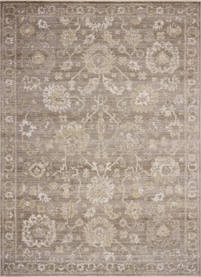 Magnolia Home by Joanna Gaines x Loloi Pace Taupe / Wheat 9'-6" x 12'-3"