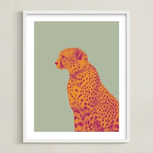 The Pink Cat Limited Edition Fine Art Print