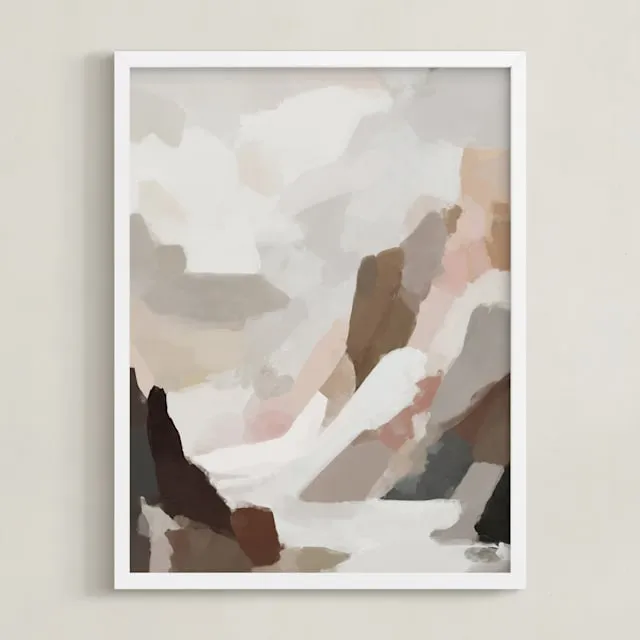 Earthy Cascade II Limited Edition Fine Art Print