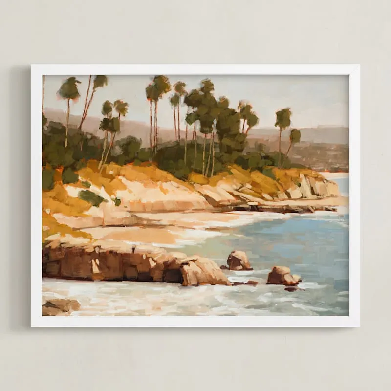 Sunlit Shores Limited Edition Fine Art Print
