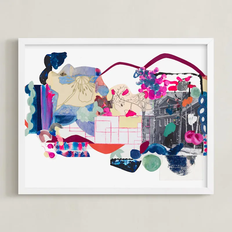 Pink And Blues Landscape Limited Edition Fine Art Print