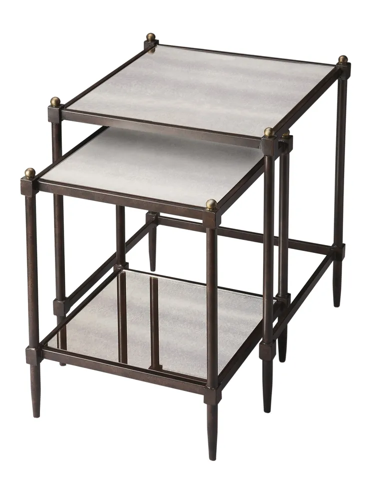 Peninsula Metalworks Nesting Side Tables