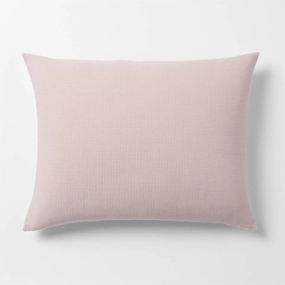 Biscuit Gauze Wildflower Purple Kids Pillow Sham