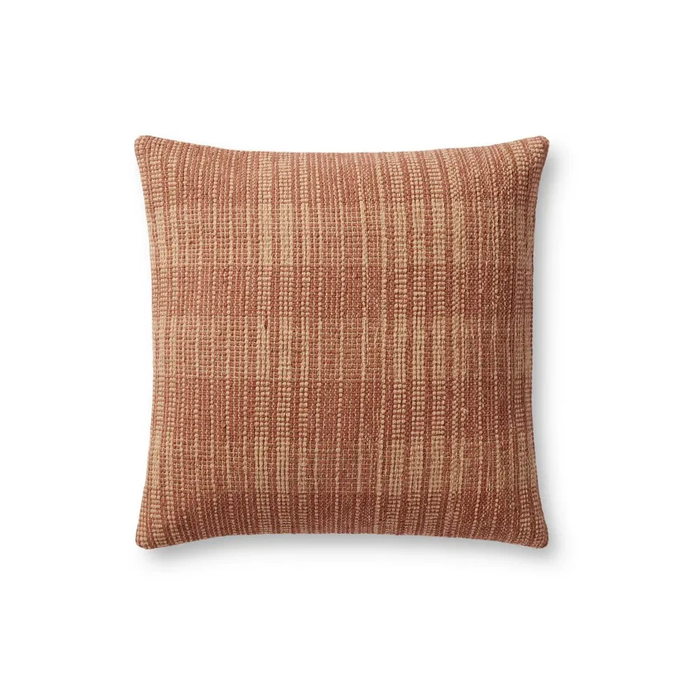 PMH0034 Terracotta 18'' x 18'' pillow Cover Only