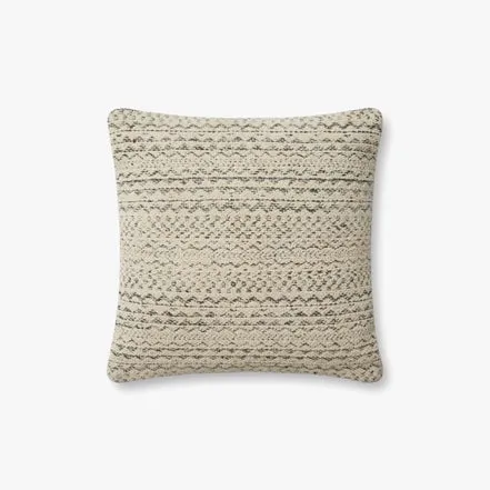 PAR0009 Charcoal / Ivory 18'' x 18'' Cover w/Down