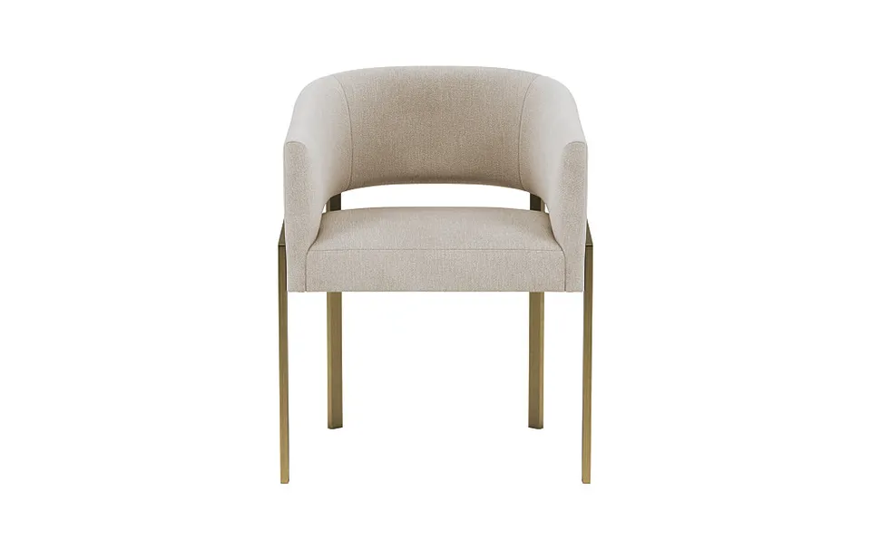 Mina Metal Framed Upholstered Chair