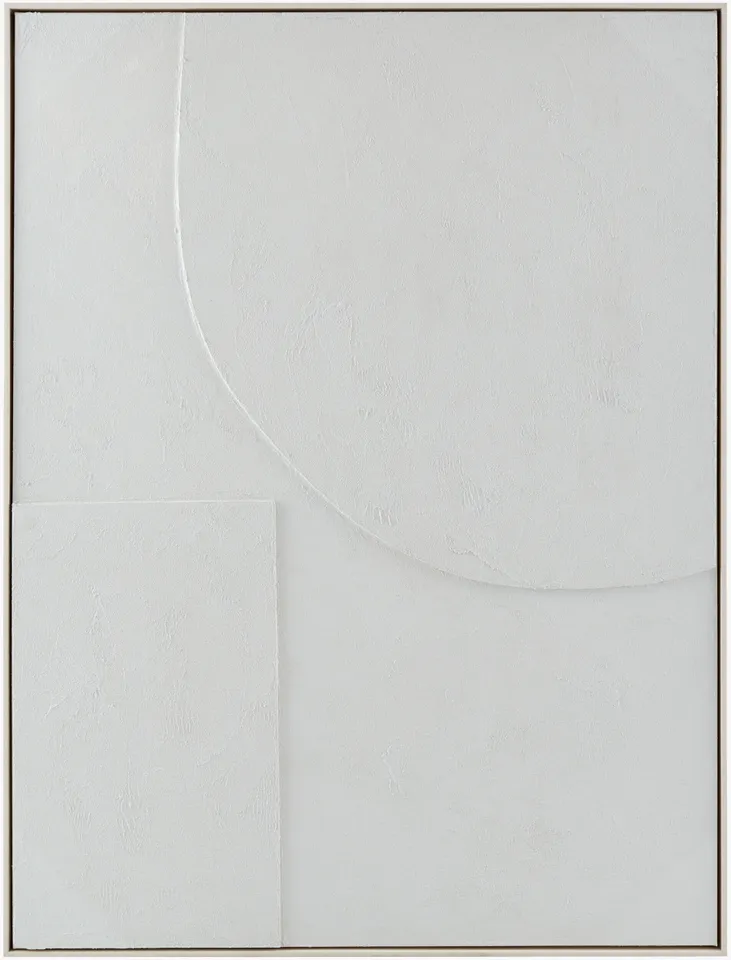Concrete CONC-001 48"H x 36"W x 2"D Framed Art