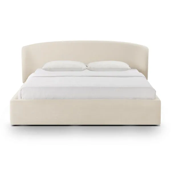 Corey Upcycled Linen Storage Bed - King
