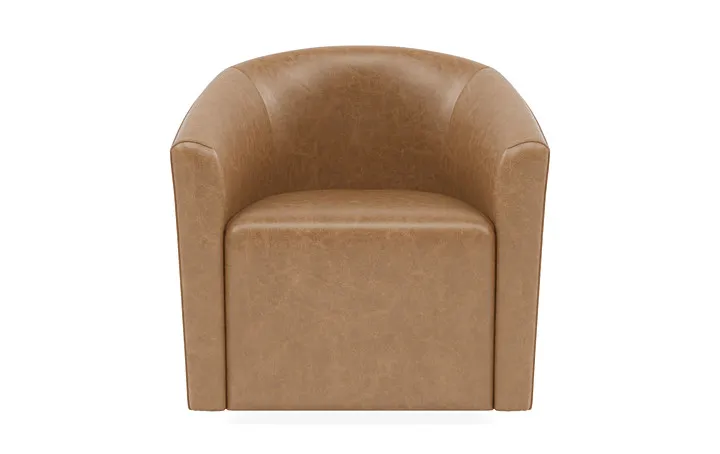 Tegan Leather Swivel Chair