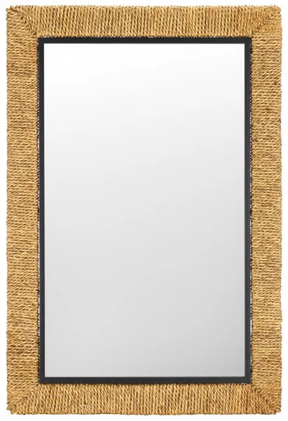 Amelda 24.41" Mirror - Natural / Black